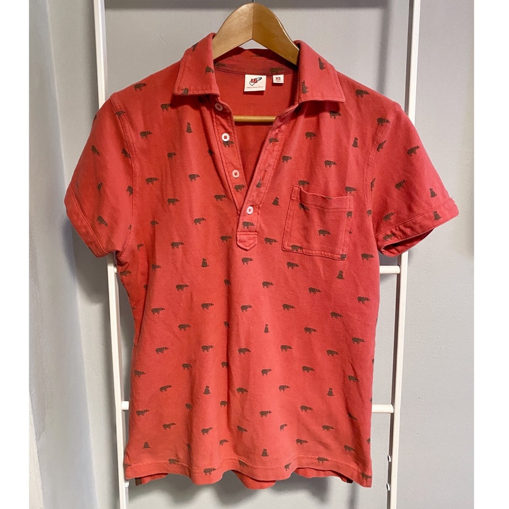 Uniqlo x Michael Bastian Polo — Rhino Print